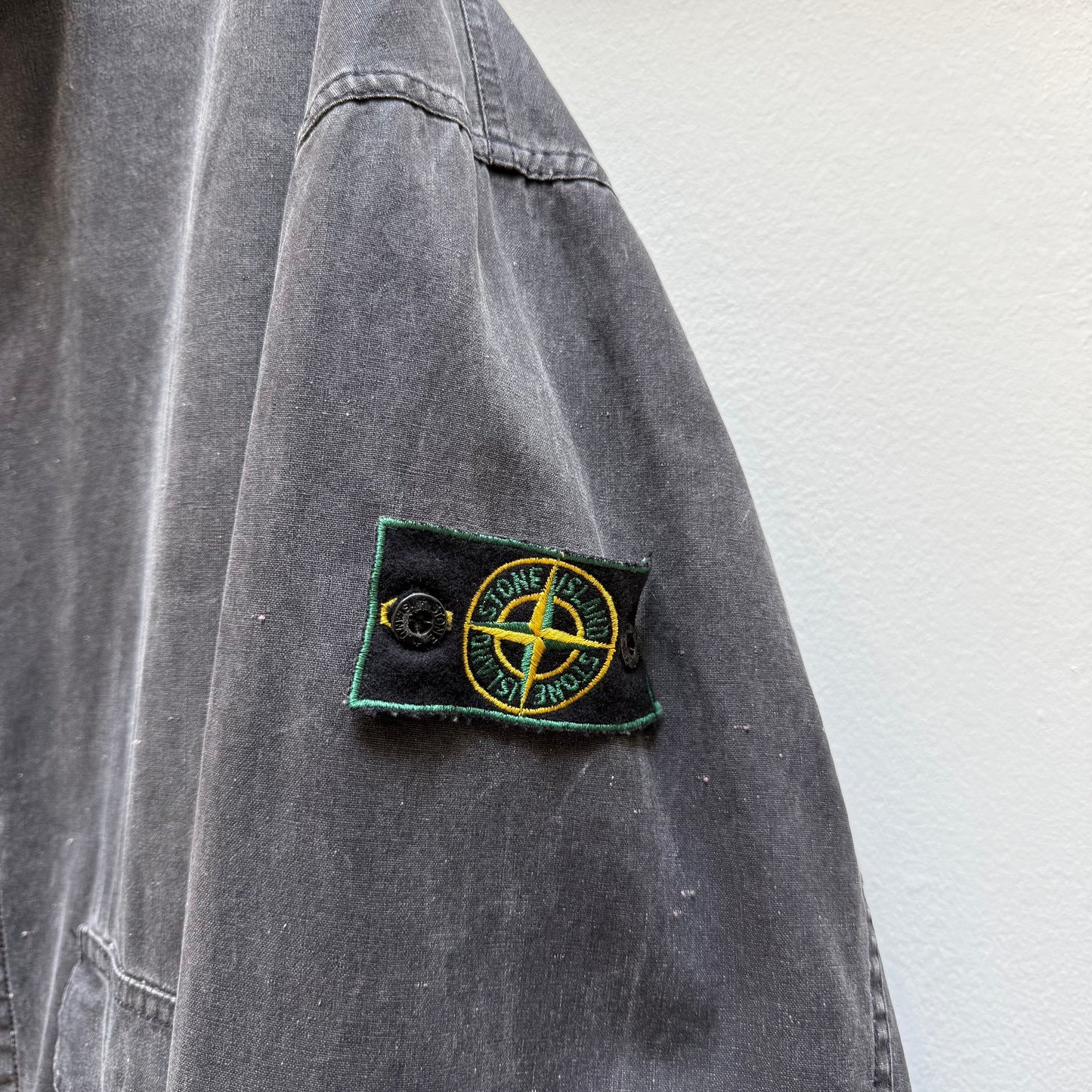 1980’s Stone Island Tela Stella Jacket (XL) | XL, Black, Red