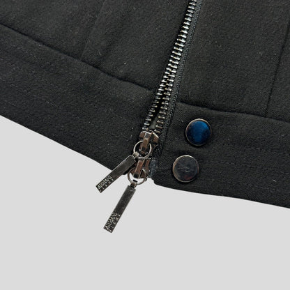 Armani Jeans 00’s Cropped Jacket - IT38 (UK6) | XS, Black
