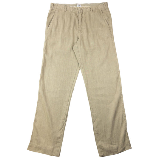 Vintage 2006 CP Company Linen Trousers Size W35 | W35, Beige