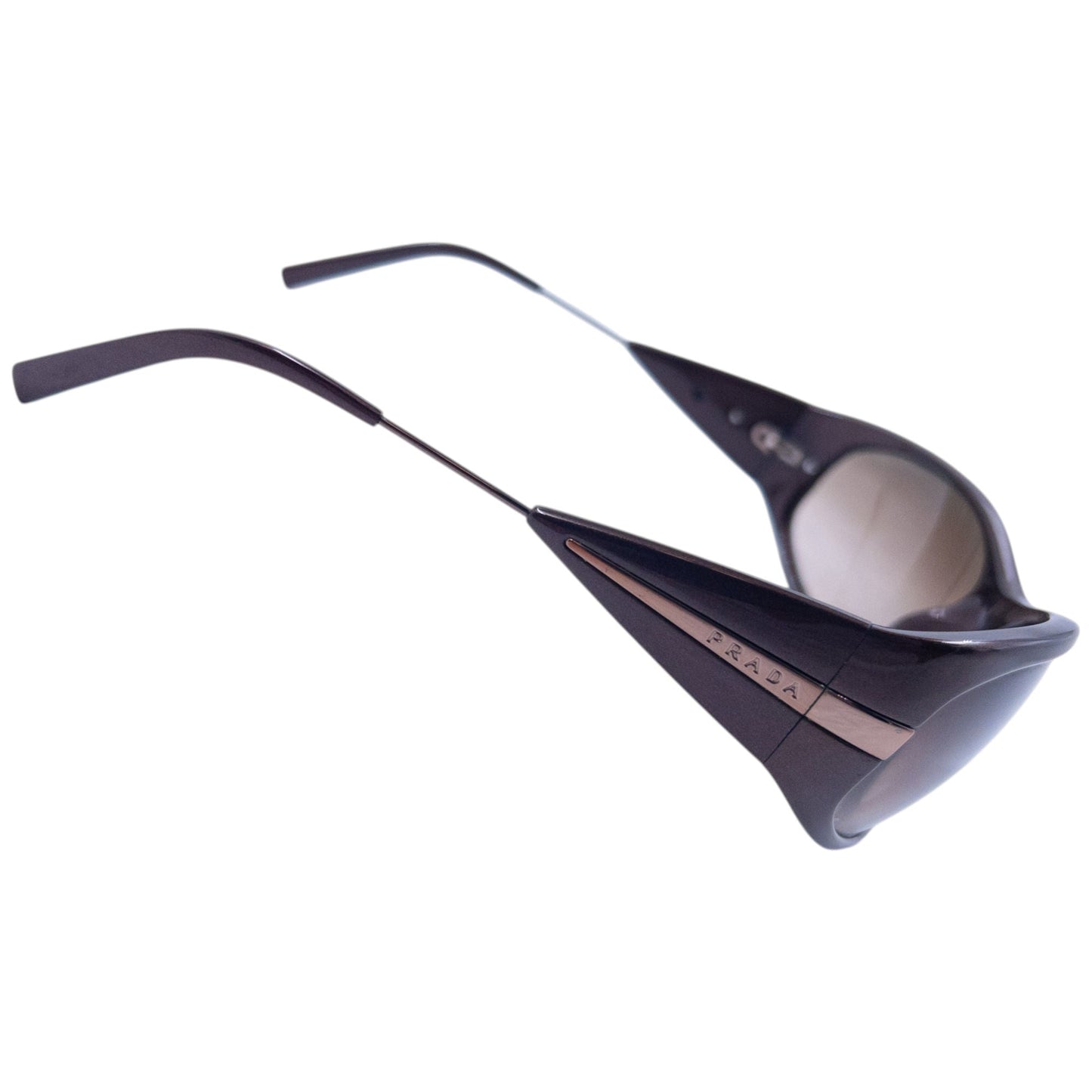 Vintage 2000s Prada Sunglasses | O/S, Brown