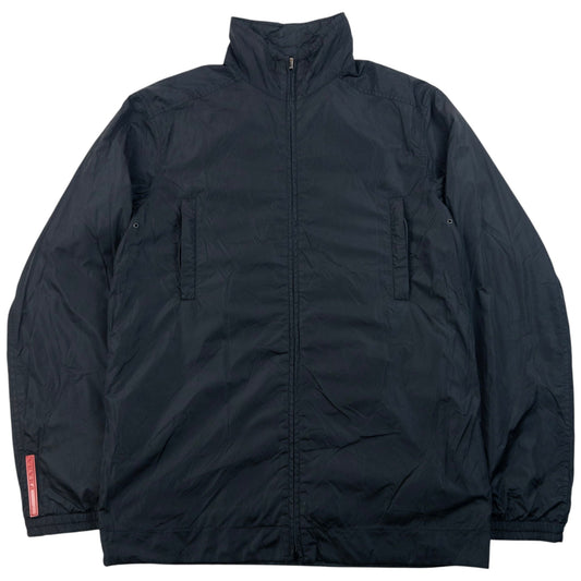 Vintage 2000s Prada Sport Reversible Quilted Jacket Size M | Medium, Black