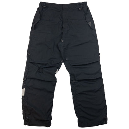 Vintage Maharishi Embroidered Roll Up Trousers Size S