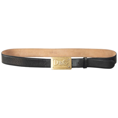Vintage 2000s Dolce & Gabbana Leather Belt Size XL | O/S, Multicoloured
