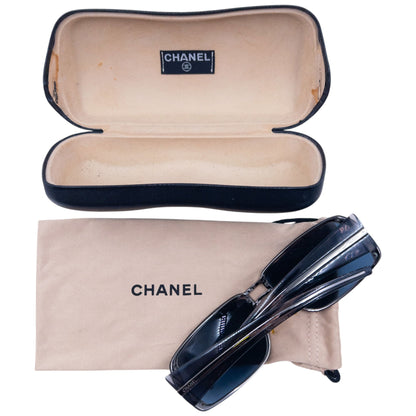 Vintage 2000s Chanel Sunglasses | O/S, Blue