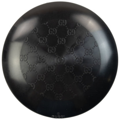 Vintage 2000s Gucci By Tom Ford Embossed Monogram Frisbee | O/S, Black