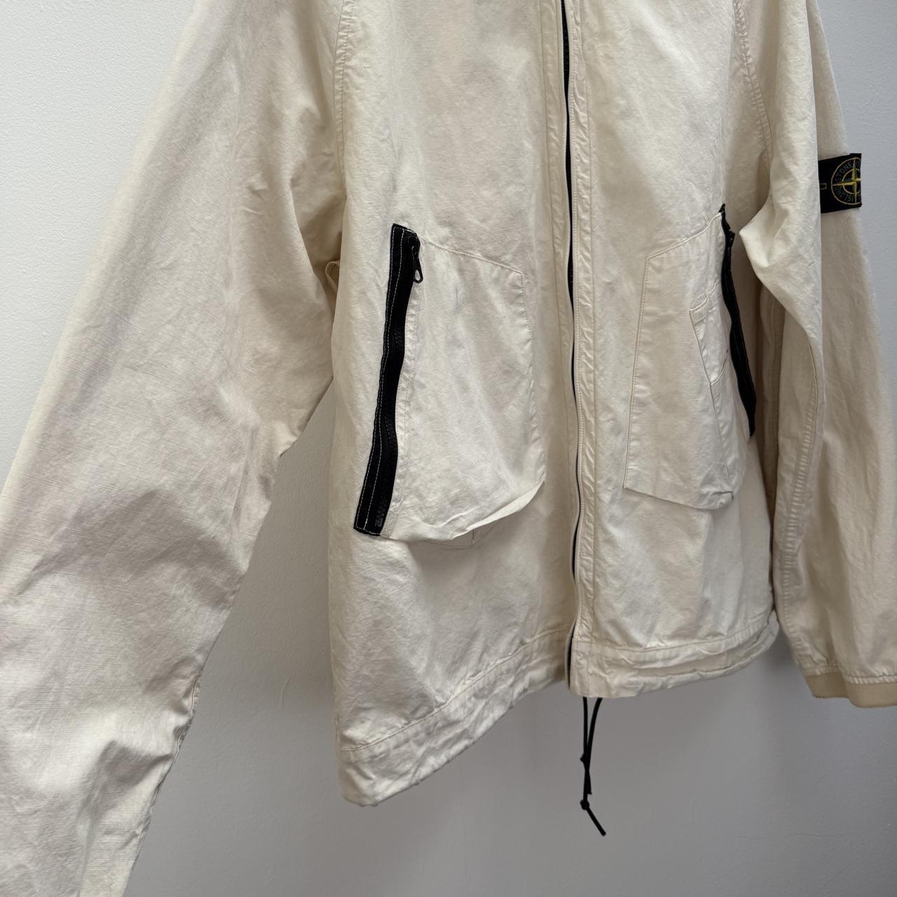Mid 00’s Stone Island Canvas Jacket (XXL) | XXL, Beige