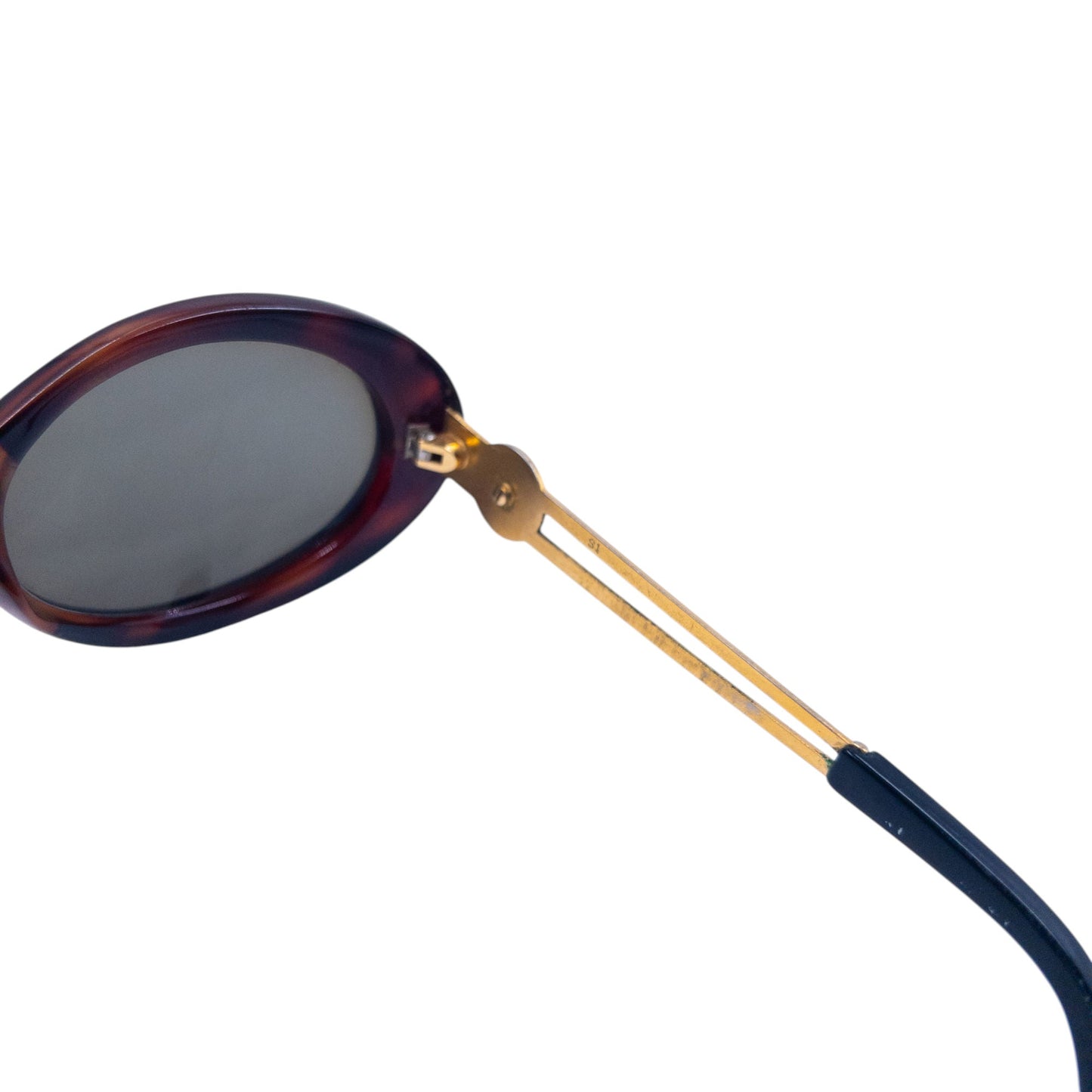 Vintage 1996 Versace Tortoise Shell Medusa Sunglasses | O/S, Brown