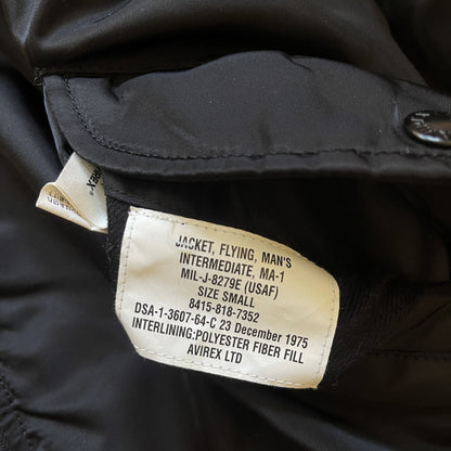 Avirex MA1 Bomber Flight Jacket - S