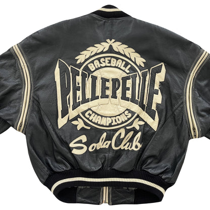 Pelle Pelle 90's Soda Club Leather Jacket - M