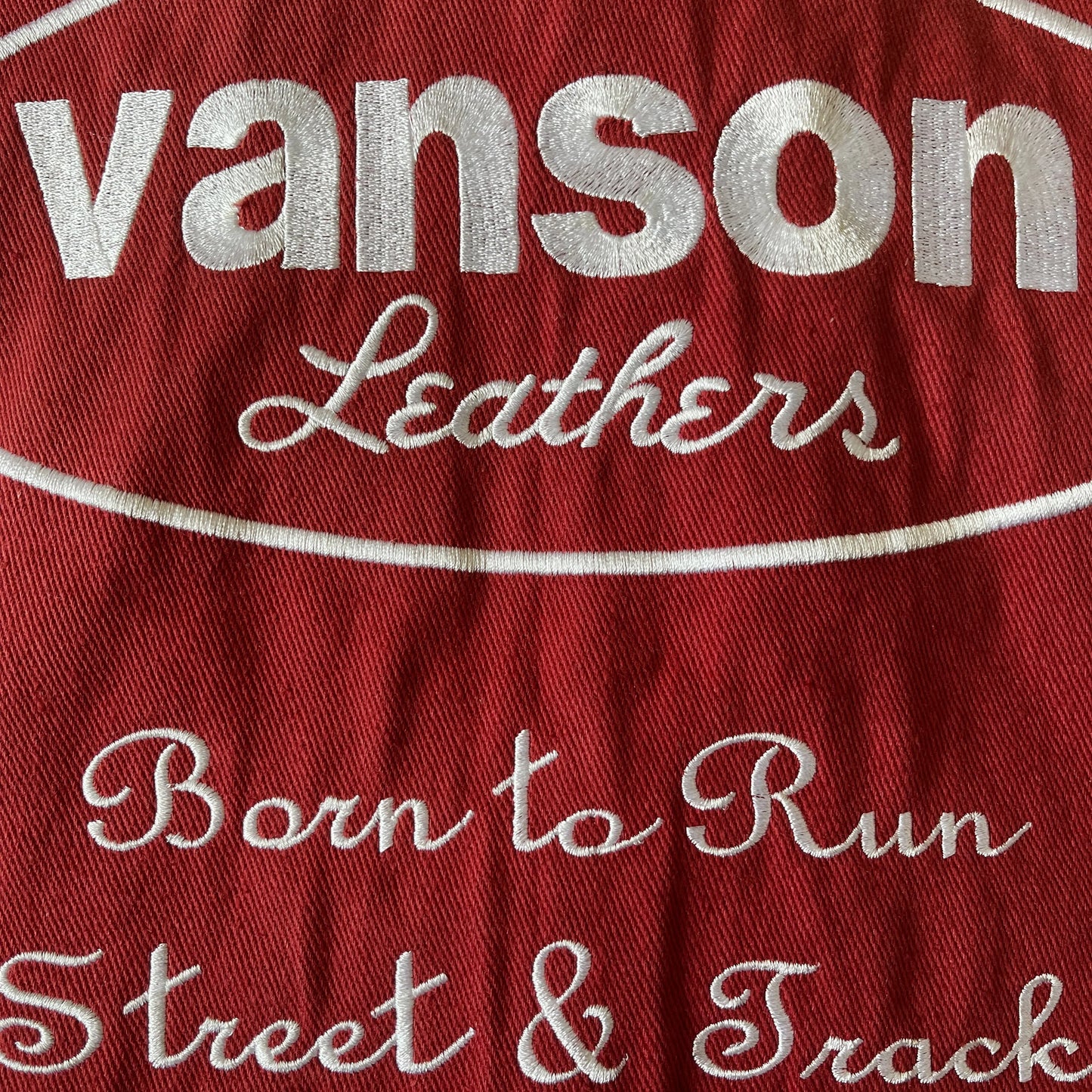 Vanson Leathers Cotton Racing Jacket - M