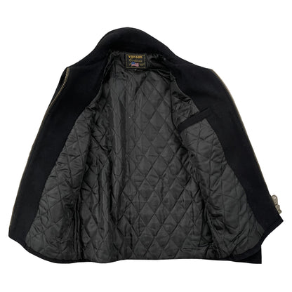 Vanson Leathers Wool Motorcycle Jacket - S | Small, Black