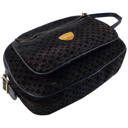 Vintage Gucci Monogram Crossbody Bag