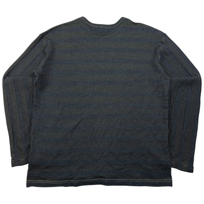 Vintage Comme Des Garçons HOMME Striped Long Sleeve T Shirt Size S