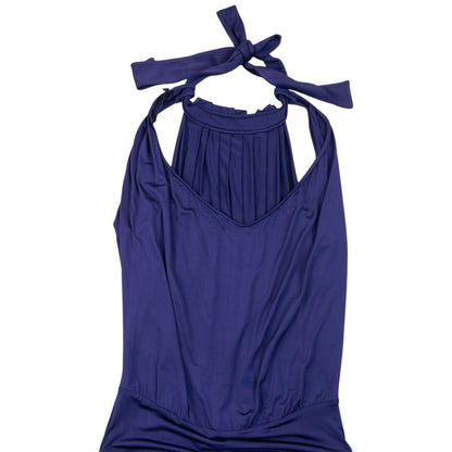 Vintage 2000s Gucci Halterneck Dress Womens Size M | Medium, Purple