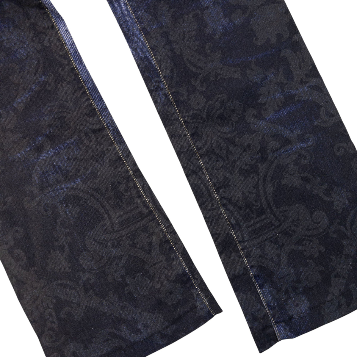 Vintage 2000s Roberto Cavalli Stretch Denim Pattern Jeans Womens Size W29 | W29, Multicoloured