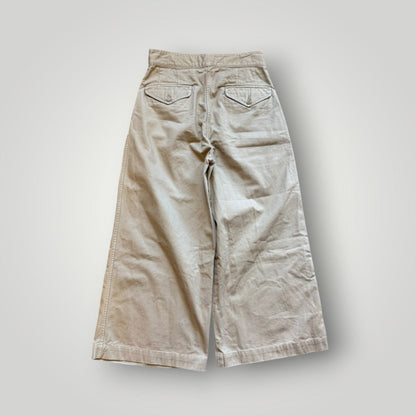 Needles Cotton Gurkha Wide Trousers S | O/S, Beige