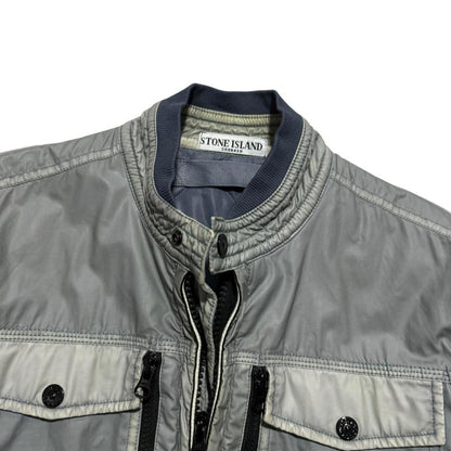 Stone Island Mussola Gommata Jacket | Medium, Red