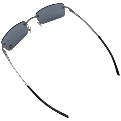 Vintage 1999 Gucci By Tom Ford Studded Rimless Sunglasses | O/S, Blue