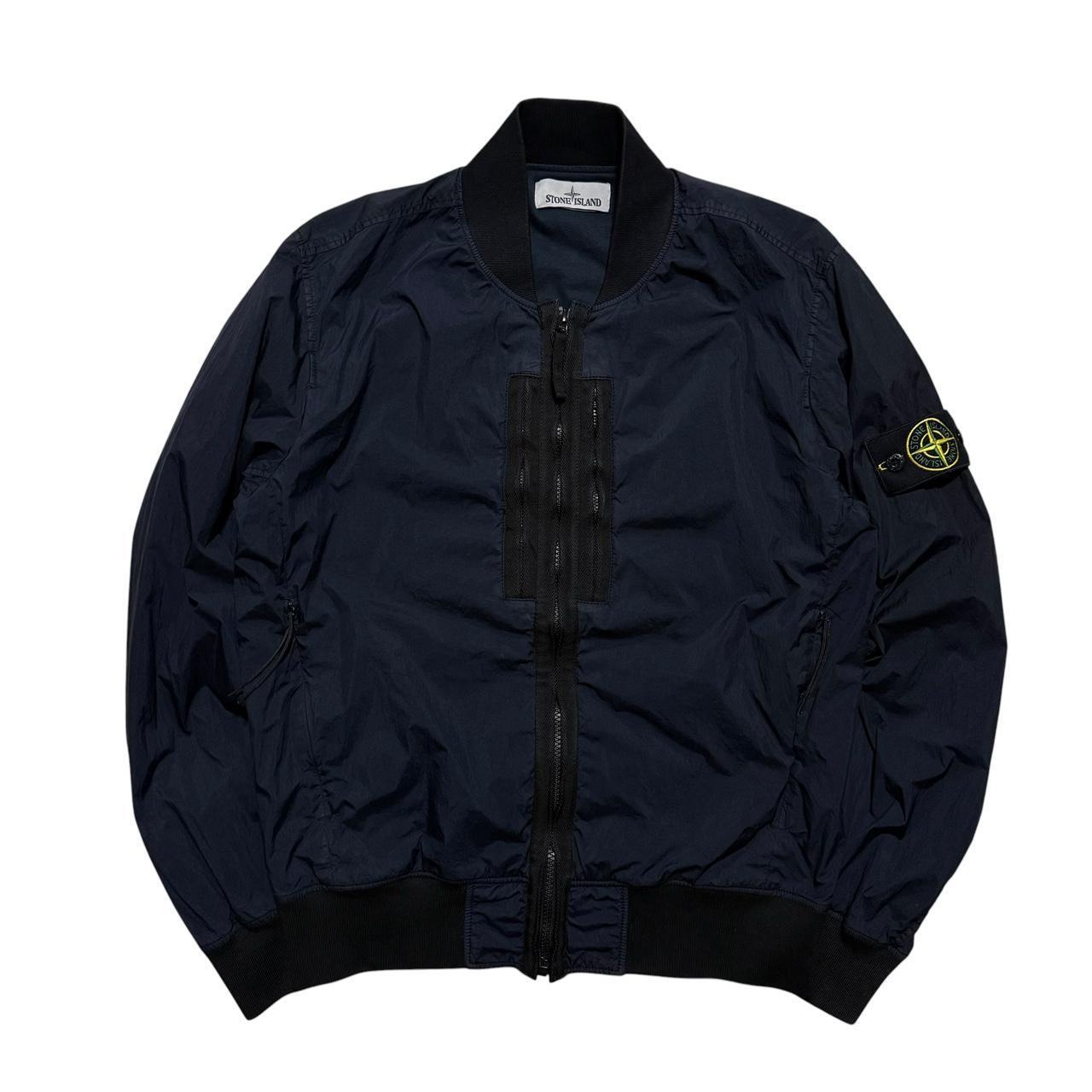 Stone Island Garment Dyed Crinkle Reps Jacket | Medium, Navy