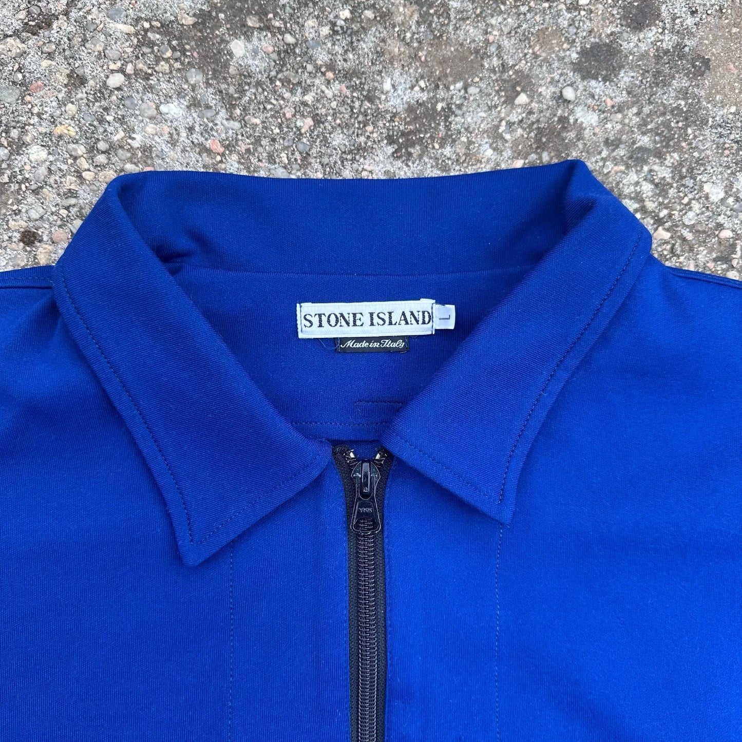 S/S1996 Cobalt Blue Neoprene Track Jacket
