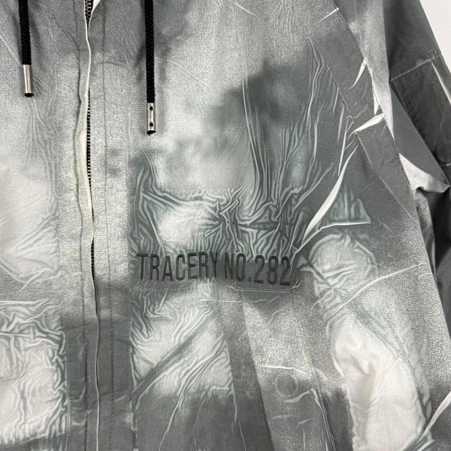 C.P. Company Tracery Jacket Grey Graphic – Size 50 (L) | Large, Grey