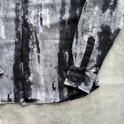 VINTAGE PAINT SHIRT | O/S, Black and Grey
