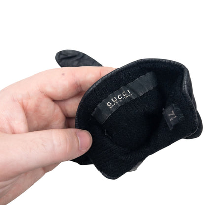 Vintage 90s Gucci Leather Gloves