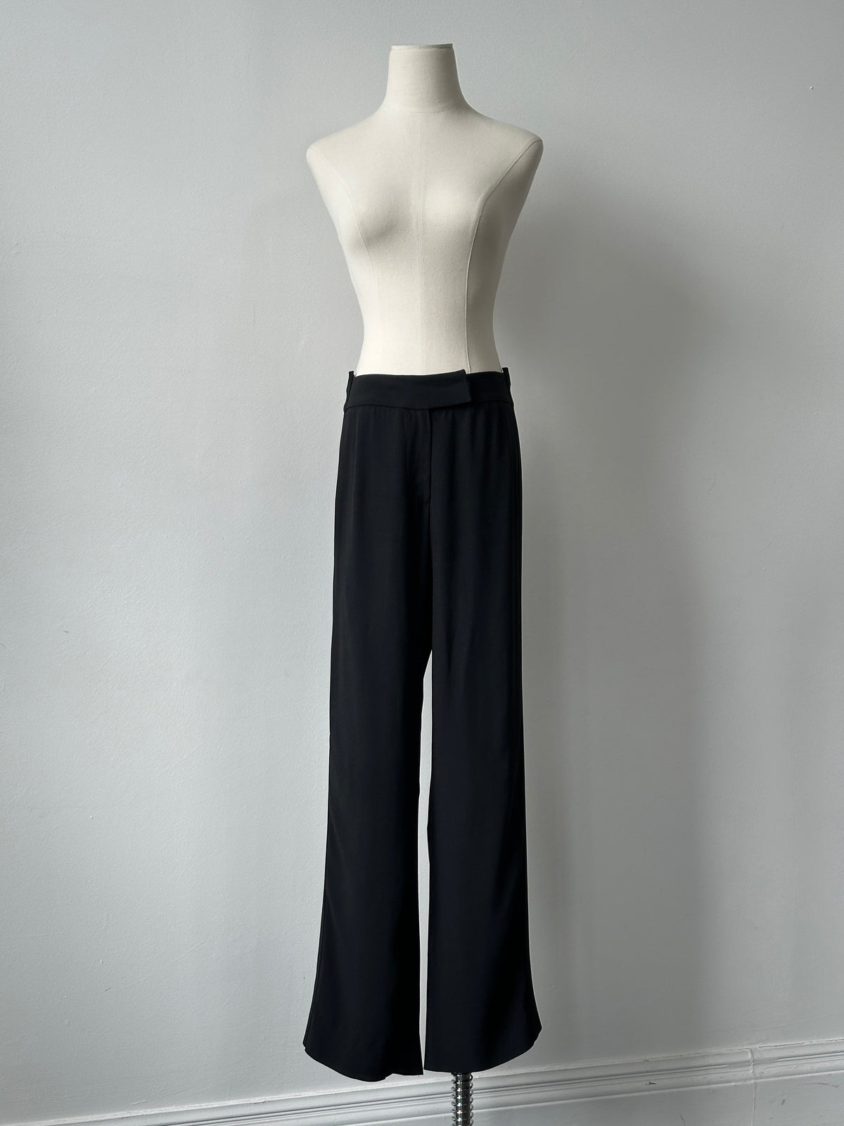 Emporio Armani 1990s Wide Leg Tailored Trouser - W26
