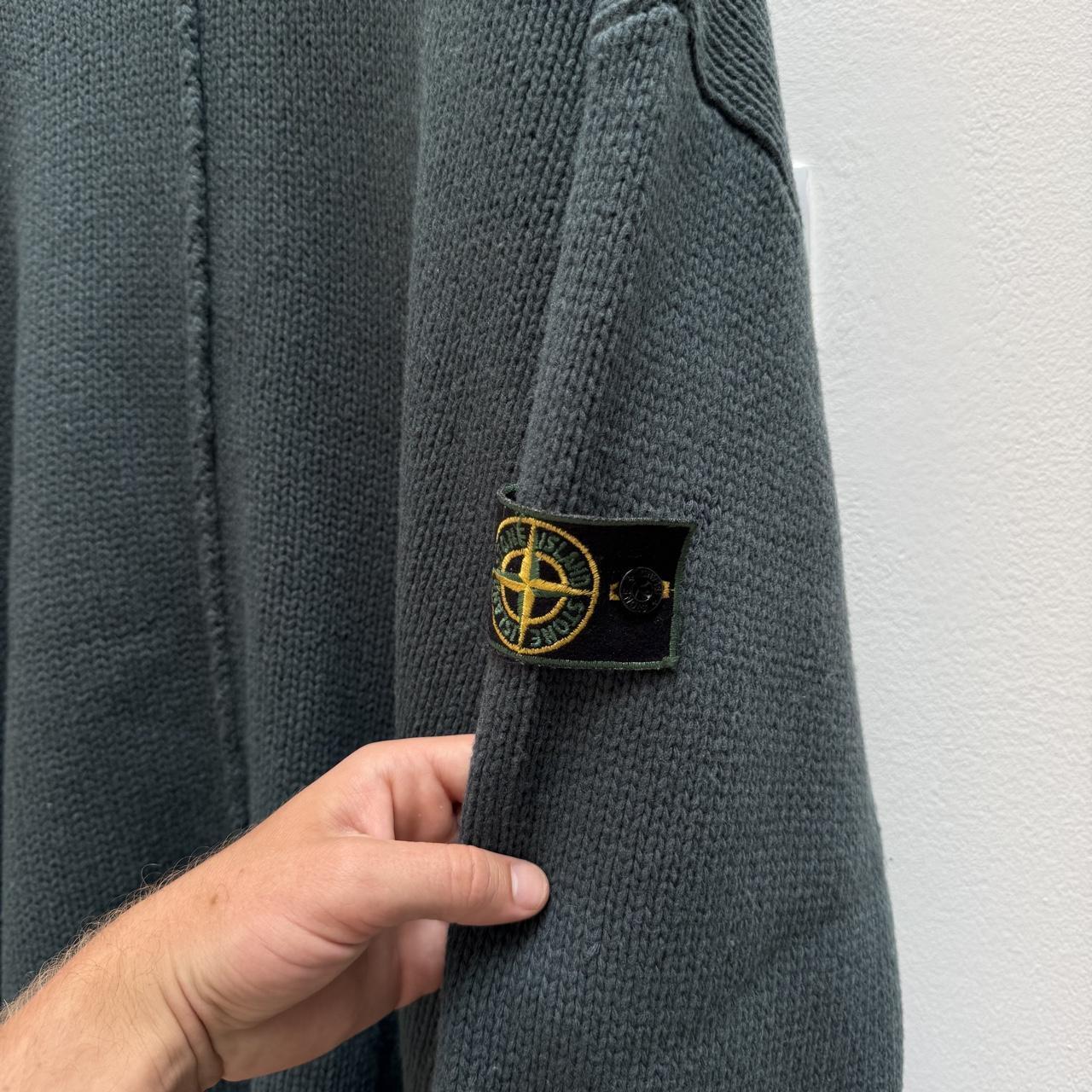 1996 Stone Island Knit Jumper (XXL) | XXL, Dark Teal