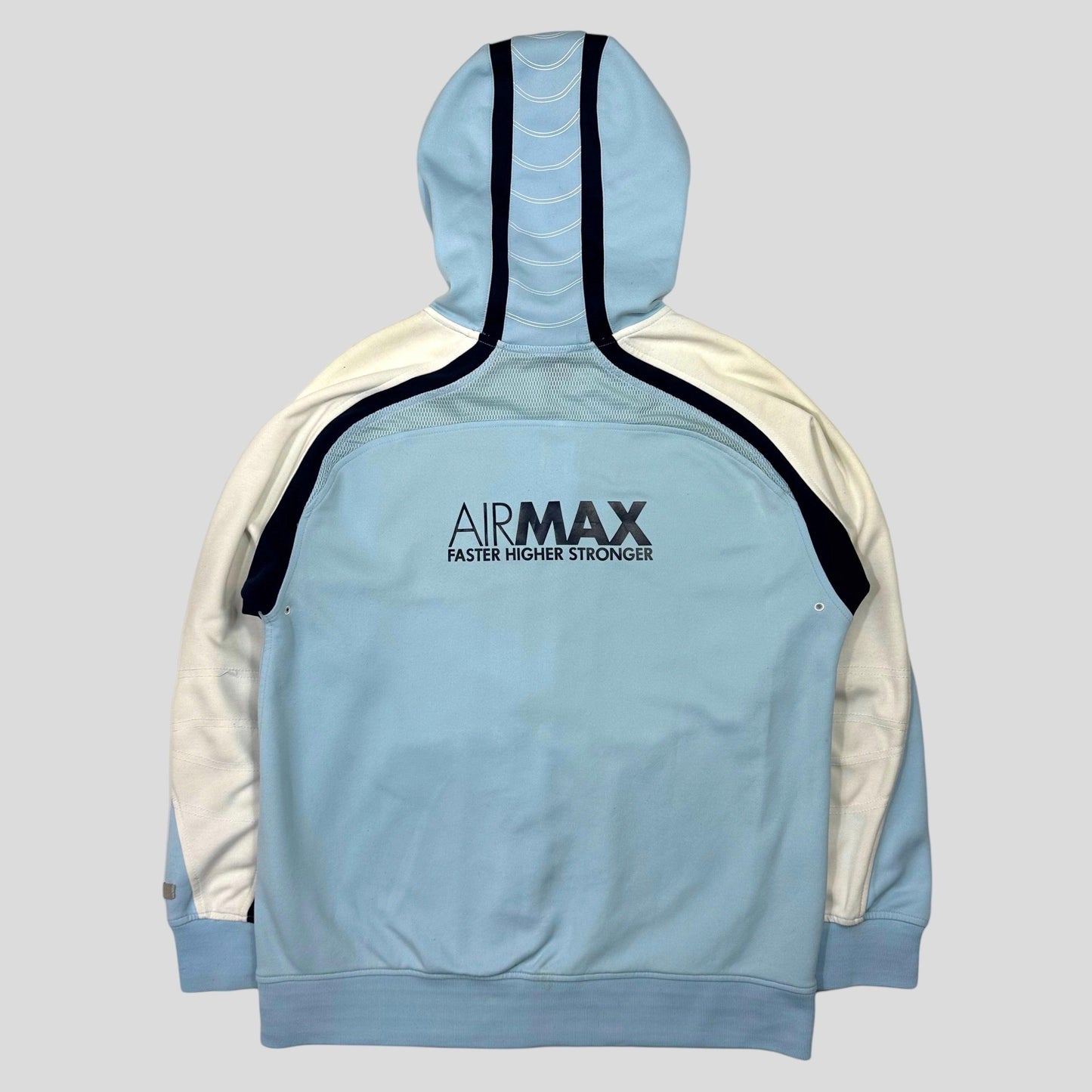 Nike SS04 Air Max Mesh Panelled Technical Hoodie - M - Known Source