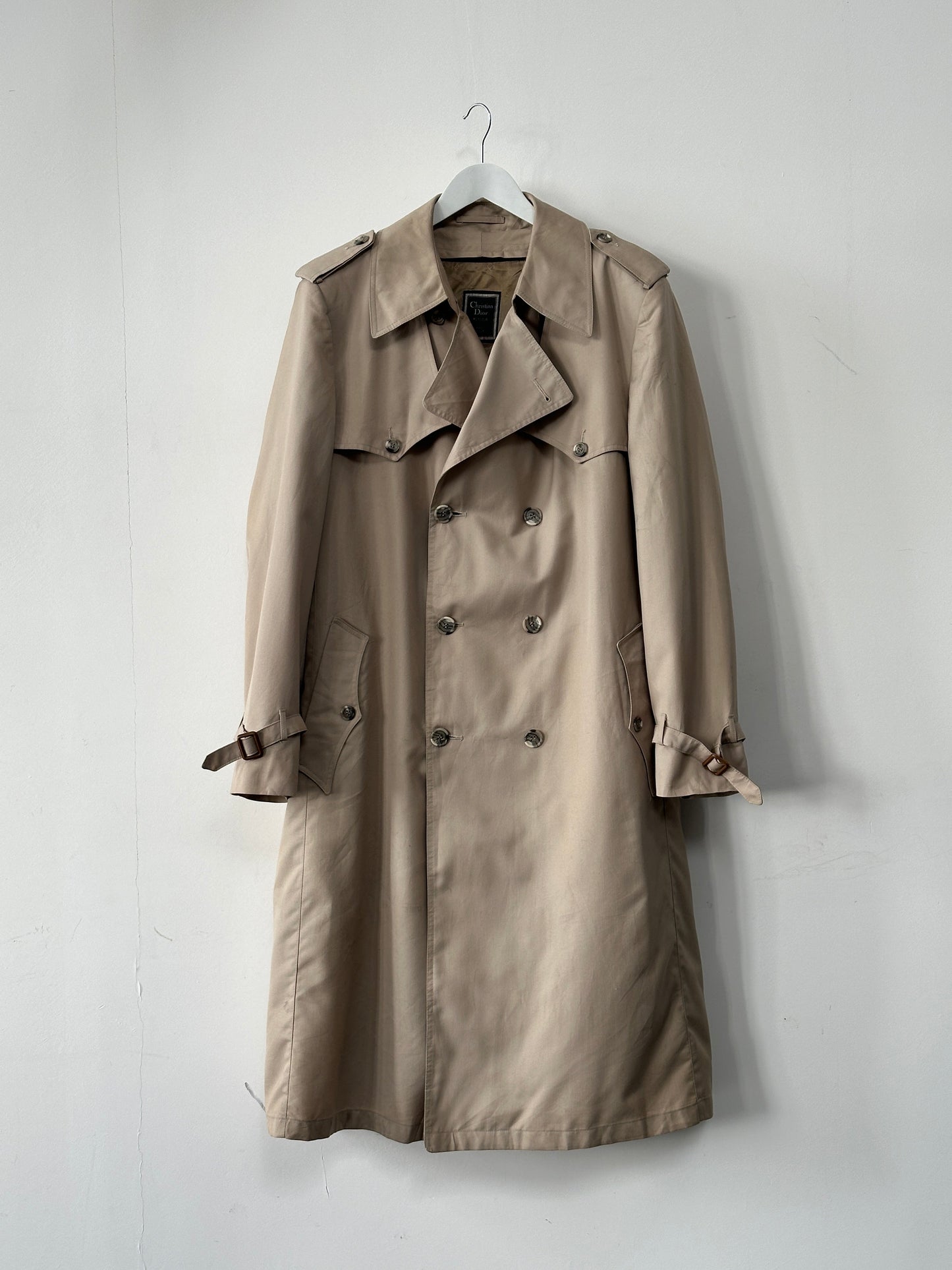 Christian Dior Double Breasted Trench Coat - XL/XXL