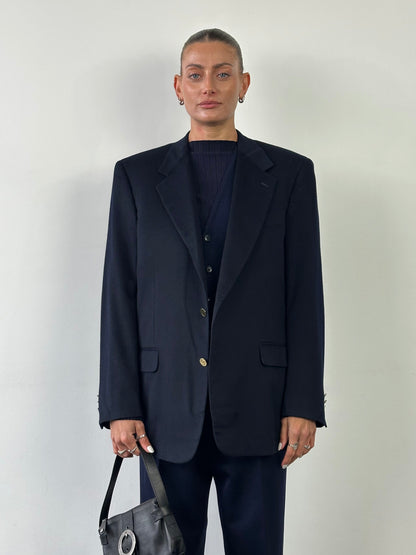 Pull x Loro Piana Brushed Wool Single Breasted Blazer - L