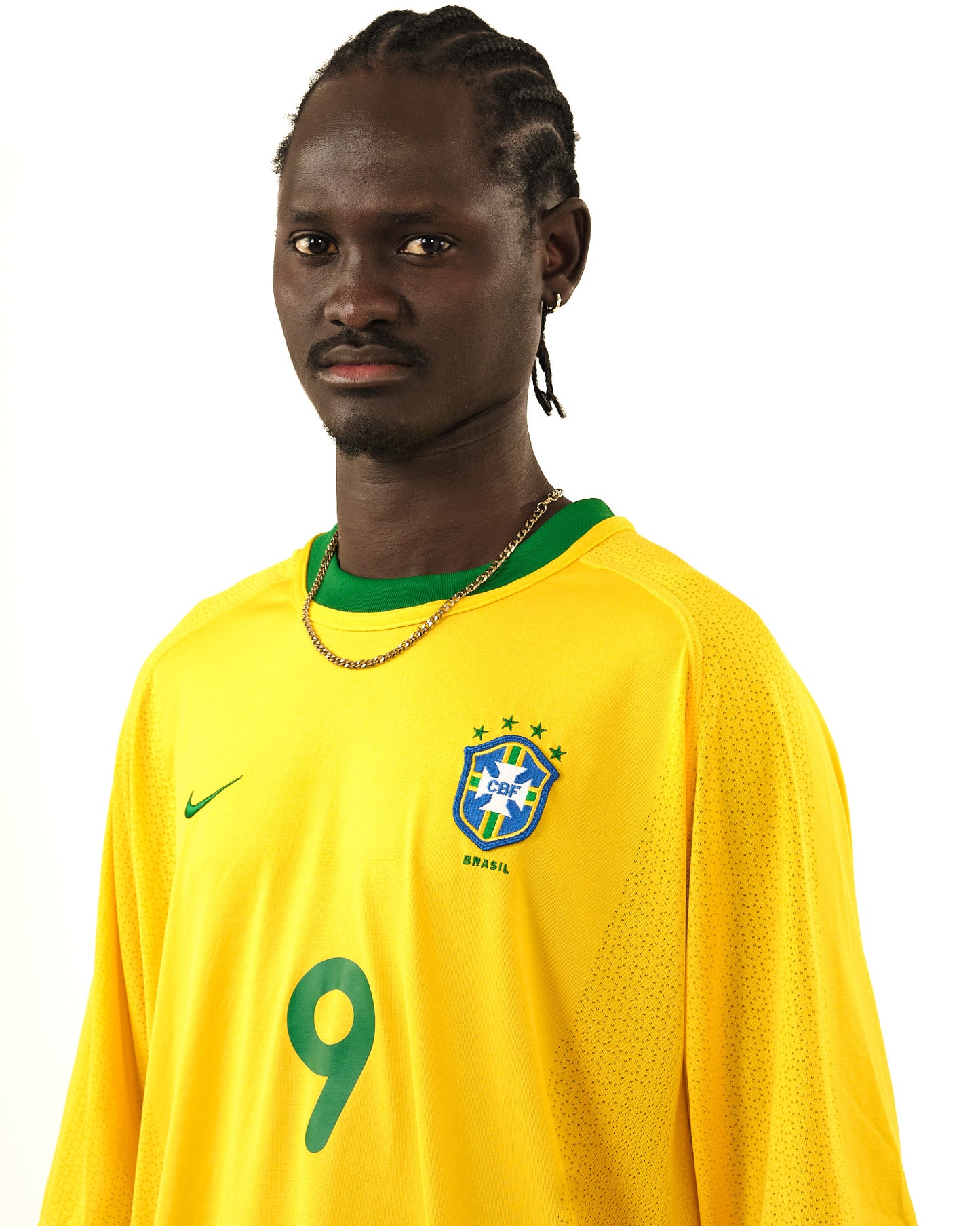 2000-02 Brazil Nike Home Shirt Ronaldo #9 (XL)