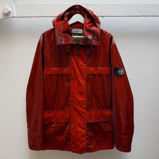Stone Island Mussola Prismatica Jacket (XL) | Extra Large, Red