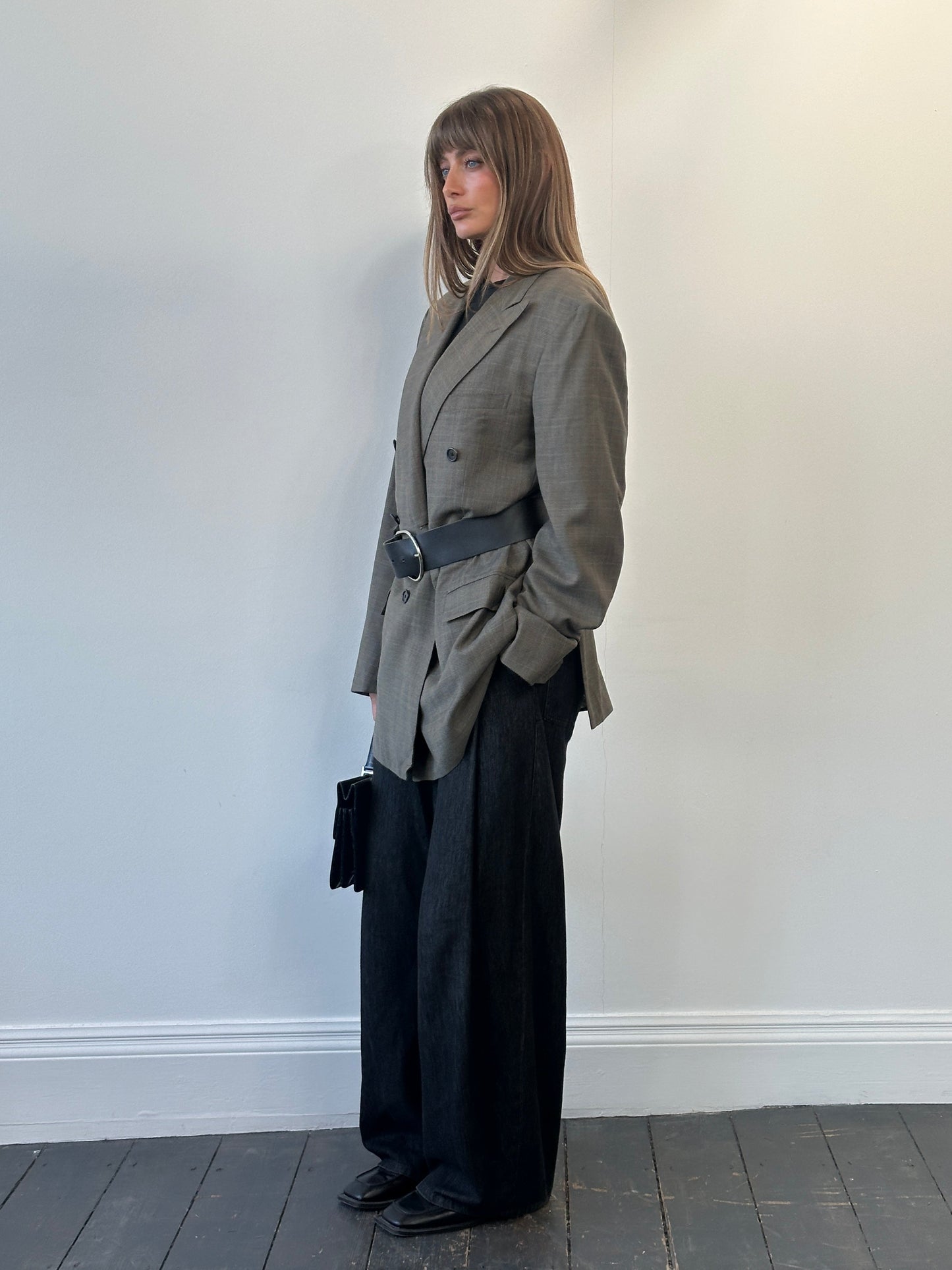 Ralph Lauren Polo 1980s Pure Wool Double Breasted Blazer - 44L/XXL