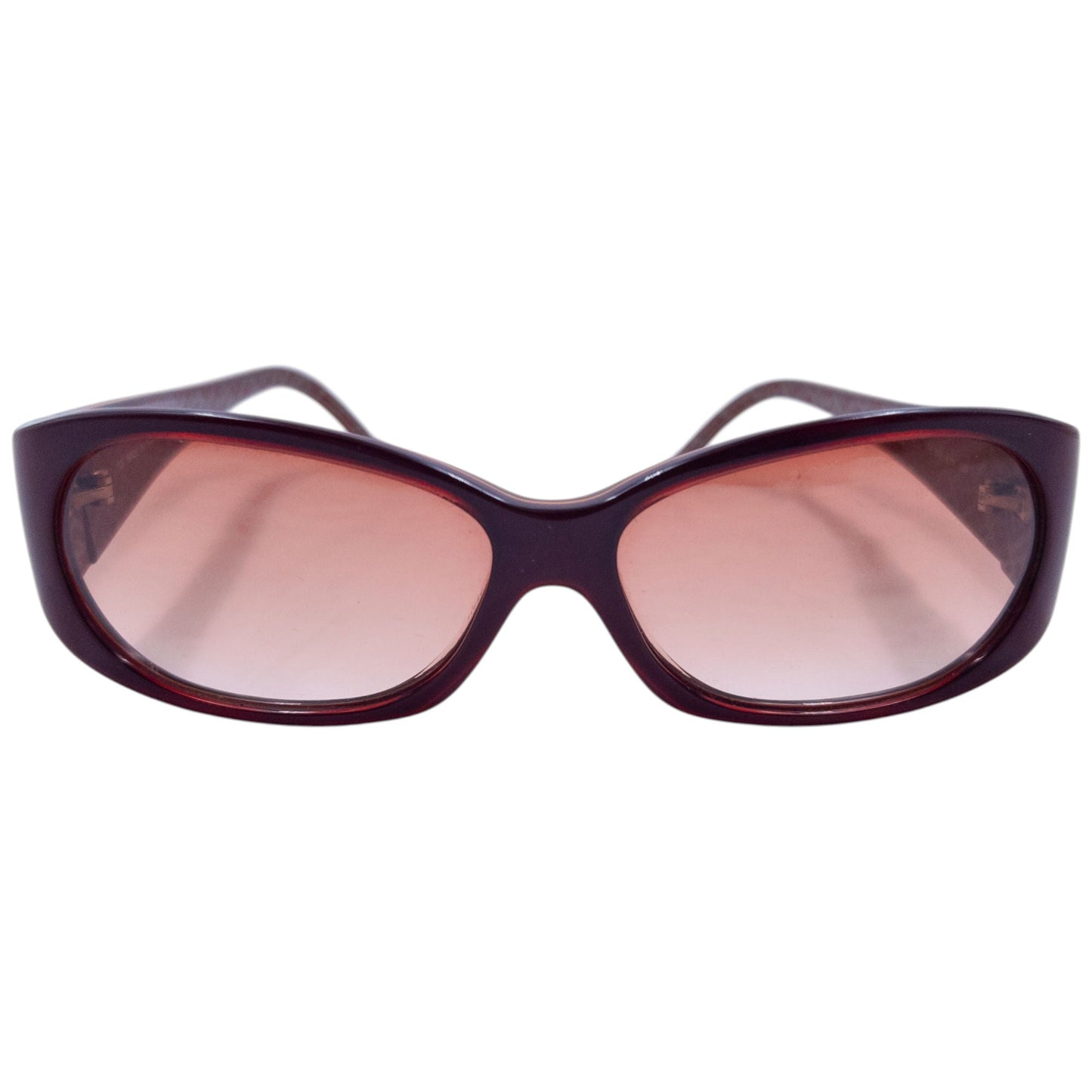 Vintage 2000s Fendi Sunglasses | O/S, Burgundy