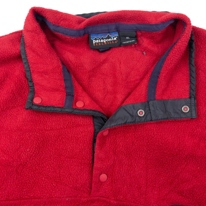Vintage Patagonia Snap T Button Fleece Sweatshirt Size XL