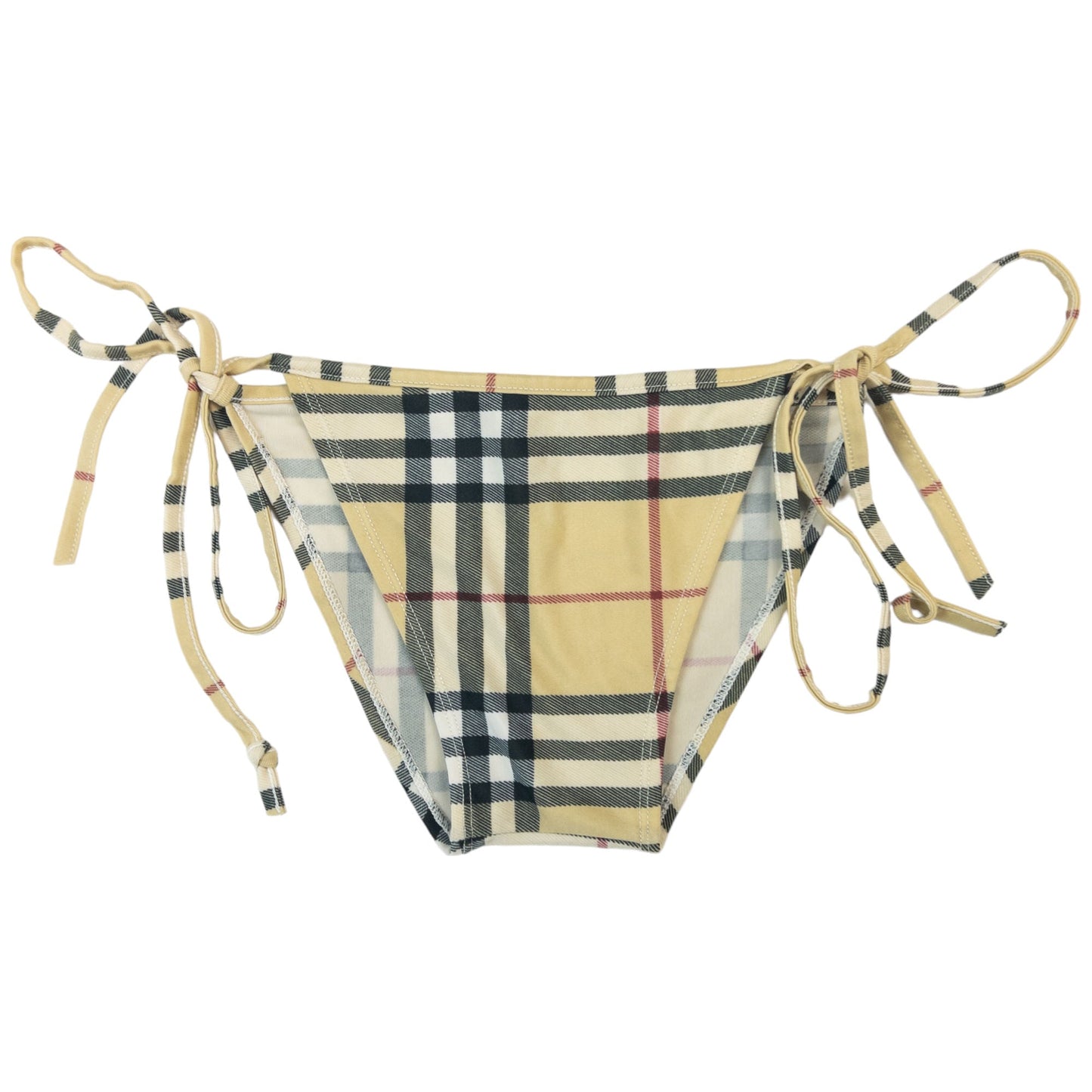 Vintage Burberry Nova Check Bikini Set Size M