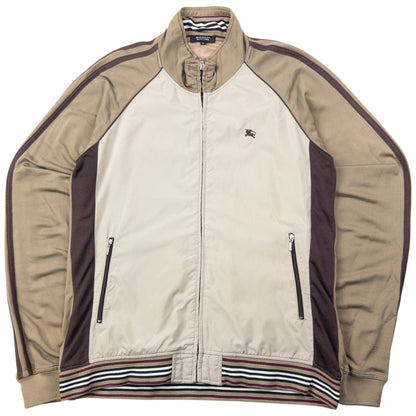 Vintage 2000s Burberry Black Label Zip Up Track Jacket Size M