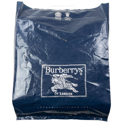 Vintage 90s Burberry Shopping Bag | O/S, Navy