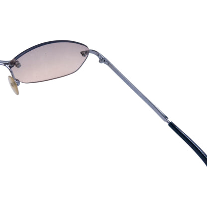Vintage 2000s Burberry Rimless Sunglasses | O/S, Beige