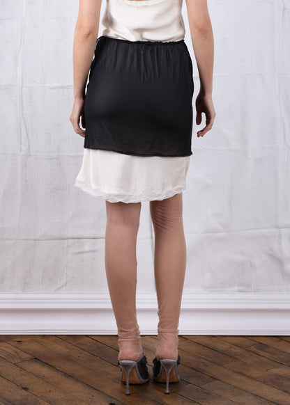 Sheer Prada black skirt