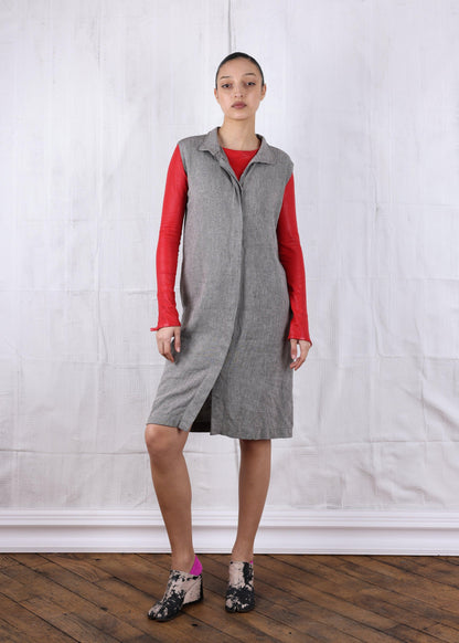 Margiela for Hermès grey marled dress - Known Source