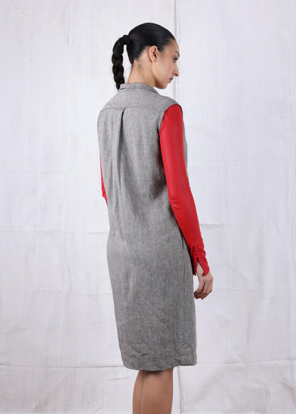 Margiela for Hermès grey marled dress - Known Source