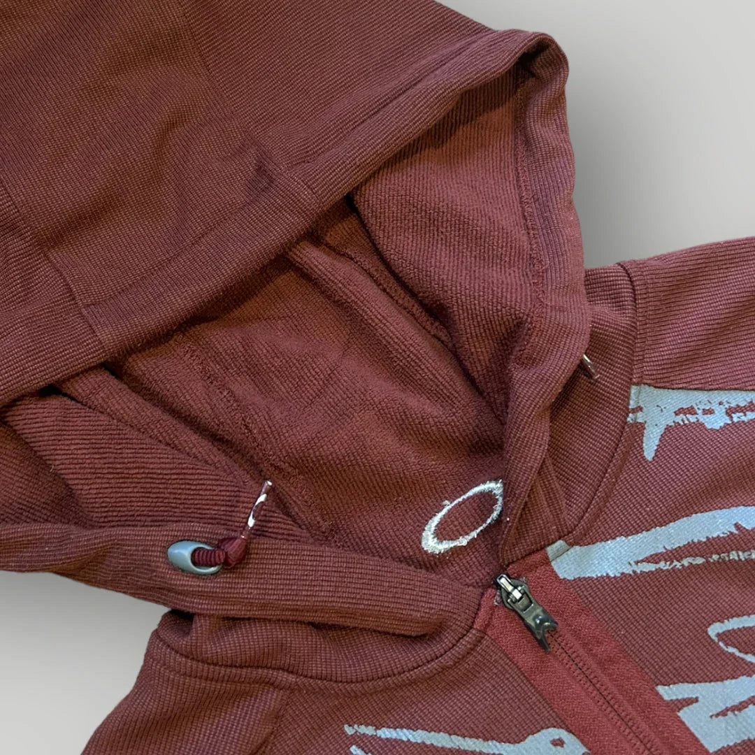 Oakley Software 2000’s Technical Zip Up Hoodie L