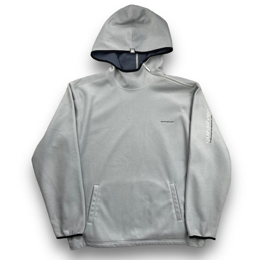 Quiksilver Shoulder Zip Fleece Hoodie Grey (M) | Default Title, Multicoloured