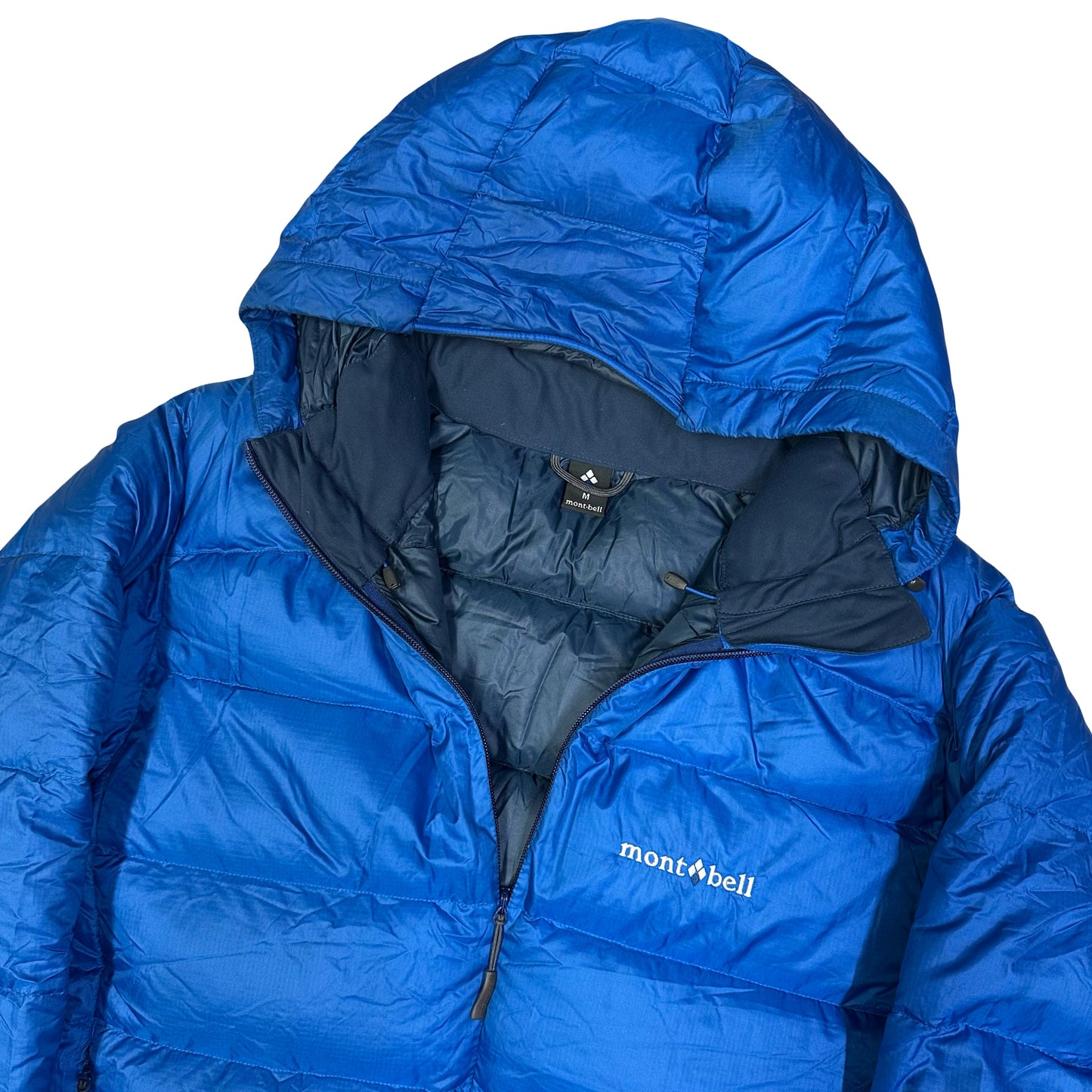 Montbell Light Alpine Down Puffer Jacket In Blue ( M )