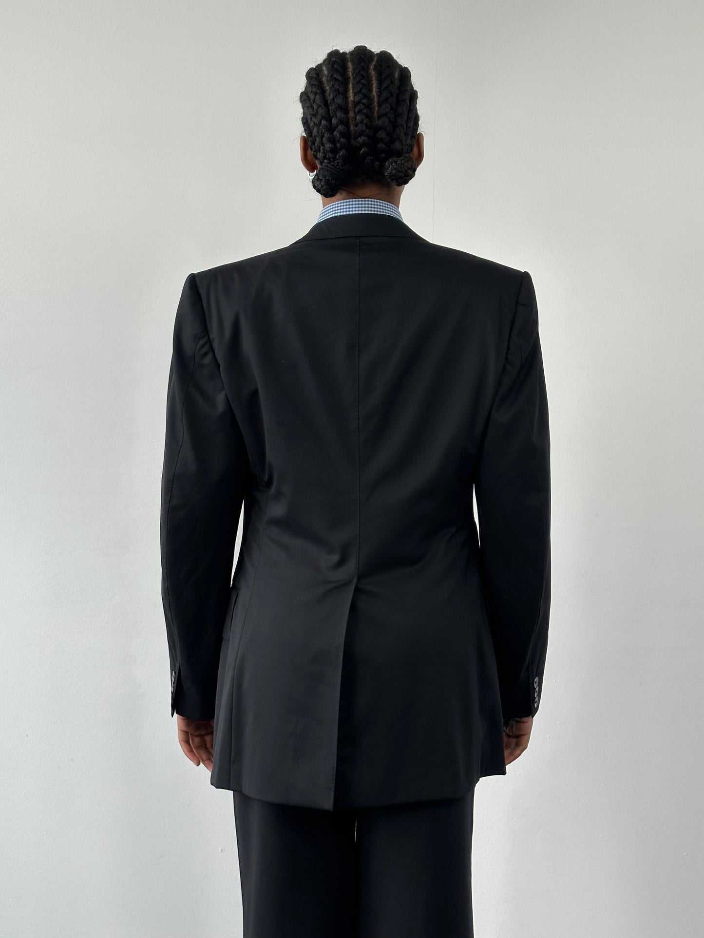 Gucci 1990s Pure Wool Dagger Collar Blazer - 38R/M