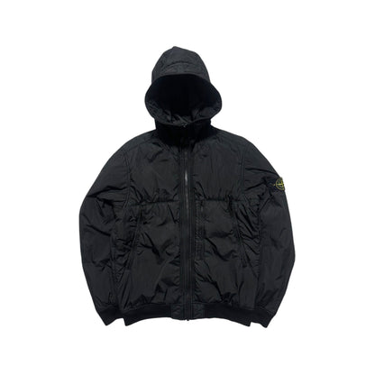 Stone Island Garment Dyed Crinkle Reps NY Zip Up Jacket