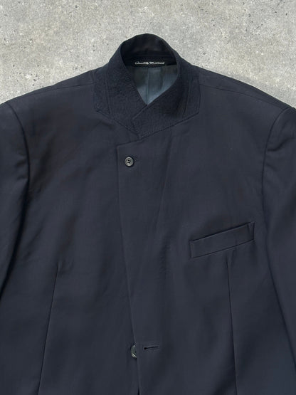 Su Misura x Loro Piana 2000s Pure Wool Single Breasted High Neck Blazer - 42R/XL